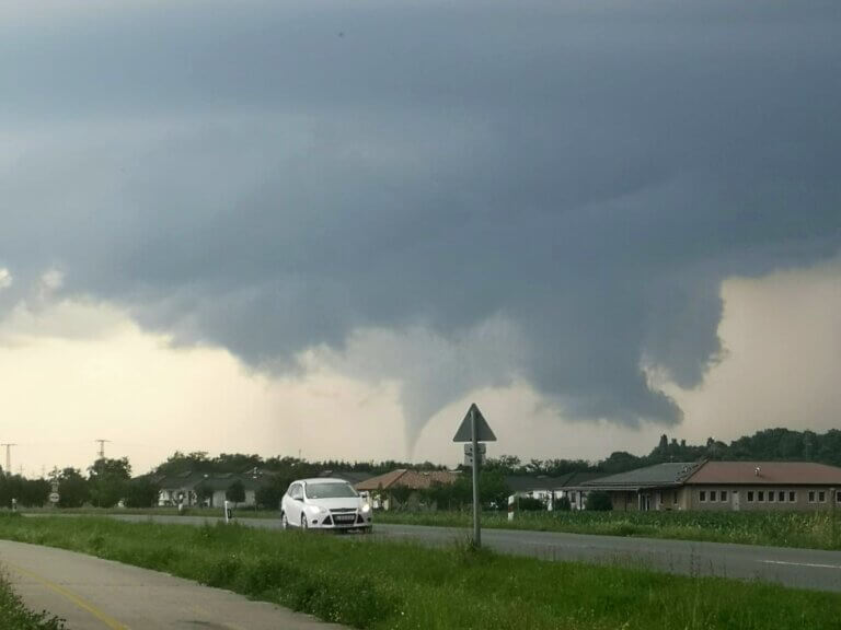 Tornado im Burgenland am 9. Juni 2024